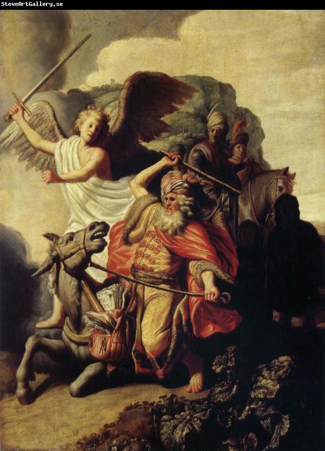 REMBRANDT Harmenszoon van Rijn Balaam-s Ass